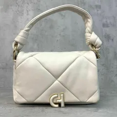 COLE HAAN コールハーン キルテッド ショルダー バッグ アイボリー ★ ■■