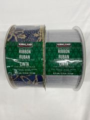 O YT24020208 KIRKLAND クリスマスリボン