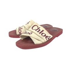 Chloe サンダル ロゴ入りクロスストラップ - メルカリ