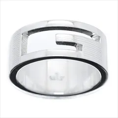 グッチ GUCCI 11号 オープンG リング シルバー Ag925 レディース メンズ【中古】