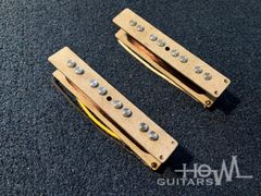 HOWL GUITARS Original Pickup ‘67-'68 Jazz Bass Gray Bobbin ”High” Set ハウルギターズ 手巻き ピックアップ [Plain Enamel]