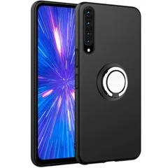 【人気商品】リング付き 耐衝撃 楽天モバイル Rakuten Rakuten BIG カバー 専用 BIG TPU 指紋防止 黄変防止 シリコン 薄型 ケース 車載ホルダー対応 ケース ストラップホール付き 滑り止め 落下防止（ブラック）