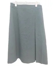 ◇ ⊆ LIPRIA リプリア プリーツ 膝下丈 フレア スカート サイズ3L ブラック レディース E  【1410230008001】