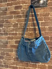 リメイクデニム　ショルダー（ボディ）バッグ