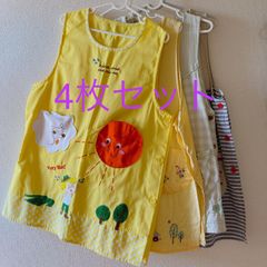 保育士エプロン　3枚セット 保育士エプロン 3枚セット 保育士エプロン3枚組 - メルカリ