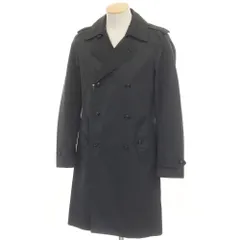 【中古】グッチ GUCCI ポリエステルコットン トレンチコート ブラック【サイズ44】【メンズ】のサムネイル