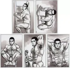 【中古】キャラカード 谷垣源次郎 袋とじブロマイドセット 「ゴールデンカムイ展」