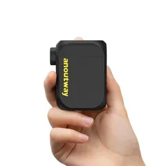 『在庫処分』 携帯 空気入れ 電動ポンプ 携帯ポンプ 自転車 小型 気圧表示 電動空気入れ 全バルブ対応(米式仏式英式） anoutway AT1のサムネイル