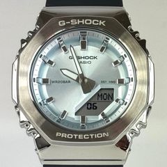 【未使用】カシオ　CASIO　ジーショック　G-SHOCK 　GM-S2110-2AJF　クォーツ　アナデジ　アイスブルー　樹脂ベルト　メンズ　レディース