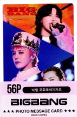 BIGBANG ビッグバン グッズ フォトメッセージカード 56枚 トレカ カード ミニ ポストカード K-POP