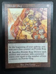 MTG　火薬樽　ウルザス・デスティニー　日本語　foil Amazon.co.jp: MTG ウルザズデスティニー 火薬樽 Powder Keg