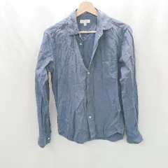 ◇ ⊂ UNITED ARROWS 無地 長袖 長袖シャツ サイズXS ブルー系 メンズ E  【1506190016696】