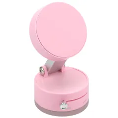 万能スタンド スマホホルダー 吸盤 吸着 マグネット対応 折り畳み式 スマホスタンド キッチン 真空吸着式 車載ホルダー (ピンク) [ピンク]