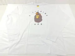 【七重浜753-2-070610nh】A BATHING APE アベイシングエイプ ベビーマイロ ビッグエイプ ロングスリーブTシャツ【中古】【メンズ】
