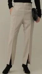 368t*美品 カオス Chaos ウール ヴィスストレートパンツ