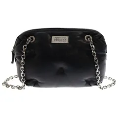 Maison Margiela 11 (メゾンマルジェラ11) グラムスラム チェーンショルダーバッグ 2WAY レザー ブラック SB3WG0005