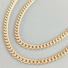 18金 K18 喜平ネックレス メンズ 15.36g 60.5㎝ C334