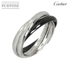 ★極美品★Cartier トリニティリング セラミック CARTIER】クラシック トリニティ リング セラミック (Cartier