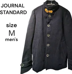 JOURNALSTANDARD　ジャーナルスタンダード　ジャケット　アウター　ウール　ブラック　首元ベルト