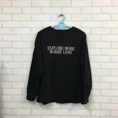 GU　ロンT　ブラック　１５０