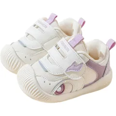 ☆ パープル ☆ 17(13.5cm) ☆ ベビーシューズ スニーカー 靴 PUレザー かわいい ベビーシューズ スニーカー 靴 ファーストシューズ ベビー靴 ベビースニーカー 運動靴 子供靴 くつ 男の子 女の子 ベビー 赤ちゃん かわいい 可愛い