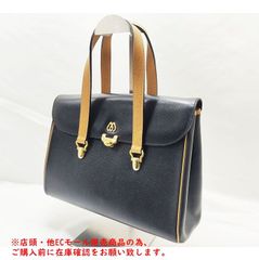 ※併売商品※◆中古◆MORABITO【モラビト】ハンドバッグ レザー ブラック レディース　M940