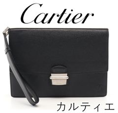 Cartier パシャ セカンドバッグ レザー ブラック L1000705