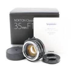 【ほぼ新品】Voigtlander フォクトレンダー Nokton classic 35mm F1.4 II SC VM ライカ用