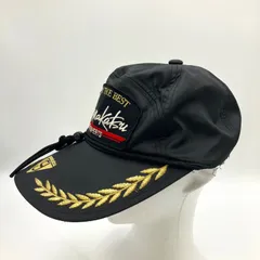 レア美品　がまかつ　フィッシングキャップ　ナイロン　ブラック がまかつ （Gamakatsu） 【レターパック可】 フィッシング