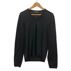 DOLCE&GABBANA　Vネック ニット　美品　定価10万越　XL　50 90s 00s DOLCE & GABBANA ディープ Vネック ニット 46 - メルカリ