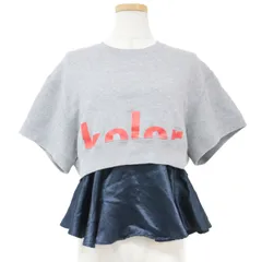 kolor カラー カットソー トップス SET セット トレーナー プルオーバー ショート クルーネック 半袖 五分袖 ロゴ 裏毛 キャミソール フレア サテン おしゃれ きれいめ ブランドのサムネイル