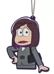 【中古】キーホルダー・マスコット(キャラクター) おそ子 「おそ松さん じょし松さん ラバースイング」