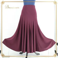 新品　社交ダンス　スカート　ピンク　レッスン　シンプル　パーティ　上品　1117 新品 社交ダンス スカート ピンク レッスン シンプル パーティ 上品 1117