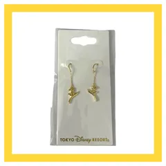ディズニー 美女と野獣【ピアス】ゴールド バラ 東京ディズニーリゾート TDR