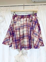 NieR CLOTHING ニーア プリーツスカート チェック