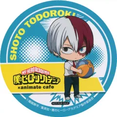 【中古】コースター(キャラクター) 轟焦凍 コースター 「僕のヒーローアカデミア×animatecafe」 メニュー注文特典