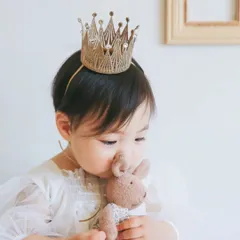 ■ベビークラウン 赤ちゃん 王冠 王様 クリスマス ティアラ お姫様 撮影 誕生日