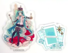 【中古】アクリルスタンド・アクリルパネル [単品] 初音ミク ～39’s Special Day～ 39の日記念特典クリアスタンド 「キャラクター・ボーカル・シリーズ 01 初音ミク ～39’s Special Day～ 1/7 PVC＆ABS製塗装済み完成品