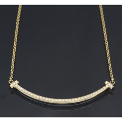 Tiffany & Co. Tスマイル ネックレス スモール - メルカリ