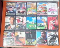 ■PS2ソフトスポーツ 15点 まとめ (みんなのゴルフ/パワプロ/グランツーリスモ) 【チャレンビー ゲームソフト】