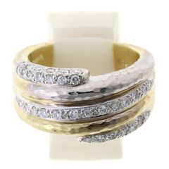グリマ / GRIMA　リング　K18YG/K18WG　ダイヤモンド 0.60ct　# 13 【中古】 商品番号 20250422-2