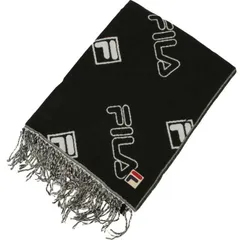 フィラ ストール ブラック 200×65cm #FL27719-08 FILA 新品 未使用のサムネイル