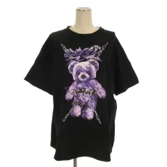 Amilige 天使と悪魔のクマTシャツ Amilige 天使と悪魔のクマTシャツ