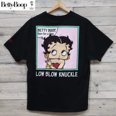 希少 SKULL WORKS BETTY BOOPコラボ ブラック Tシャツ - メルカリ