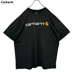 2XL メキシコ製 Carhartt カーハート Tシャツ 半袖 ビッグロゴ 古着