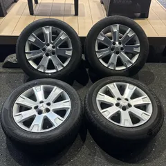 美品　三菱純正ホイールタイヤセット18インチ 三菱 - ざわわ様専用 マットブラックホイールカスタム 三菱