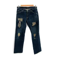 日本未入荷！ Morgan (モルガン) 綺麗めスリムデニム Yahoo!オークション - MORGAN モルガン デニムパンツ sizeM