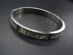 SWAROVSKI スワロフスキー ラインストーン ブレスレット バングル アクセサリー レディース シルバー系 DG8019