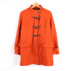 コムサイズム ダッフルコート アウター レディース Lサイズ オレンジ系 COMME CA ISM 【中古】