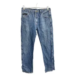 Wrangler デニムパンツ W34 ラングラー ブルー コットン メキシコ製 古着卸 アメリカ仕入 2502-870